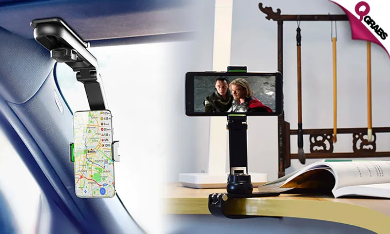 Car Sun Visor Mobile Holder!